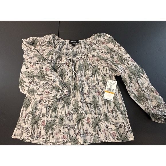 Karen Kane Tops - Karen Kane Women's Peasant Blouse Garden Party Size Small